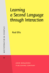 E-book, Learning a Second Language through Interaction, John Benjamins Publishing Company