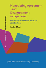 E-book, Negotiating Agreement and Disagreement in Japanese, Mori, Junko, John Benjamins Publishing Company