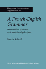 E-book, A French-English Grammar, John Benjamins Publishing Company