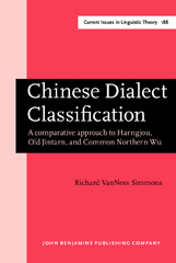 E-book, Chinese Dialect Classification, Simmons, Richard VanNess, John Benjamins Publishing Company