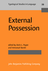 E-book, External Possession, John Benjamins Publishing Company
