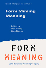 E-book, Form Miming Meaning, John Benjamins Publishing Company