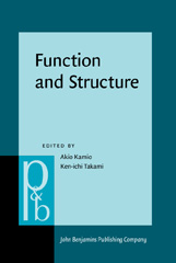 E-book, Function and Structure, John Benjamins Publishing Company