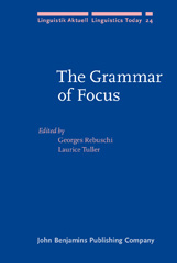 E-book, The Grammar of Focus, John Benjamins Publishing Company