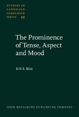 E-book, The Prominence of Tense, Aspect and Mood, Bhat, D.N.S., John Benjamins Publishing Company