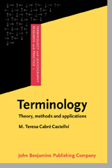 eBook, Terminology, Cabré Castellví, M. Teresa, John Benjamins Publishing Company