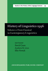 E-book, History of Linguistics 1996, John Benjamins Publishing Company