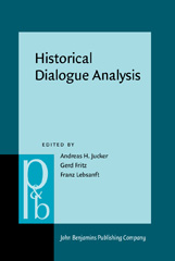eBook, Historical Dialogue Analysis, John Benjamins Publishing Company