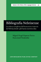 eBook, Bibliografia Nebrisense, John Benjamins Publishing Company