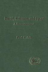 E-book, David, Solomon and Egypt, Ash, Paul S., Bloomsbury Publishing