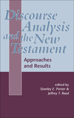 E-book, Discourse Analysis and the New Testament, Bloomsbury Publishing