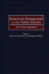 E-book, Behavioral Management in the Public Schools, Macciomei, Nancy, Bloomsbury Publishing