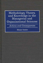 E-book, Methodology, Theory, and Knowledge in the Managerial and Organizational Sciences, Bloomsbury Publishing
