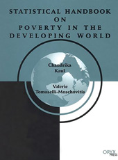 E-book, Statistical Handbook on Poverty in the Developing World, Bloomsbury Publishing