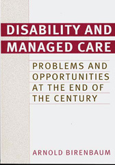 E-book, Disability and Managed Care, Bloomsbury Publishing