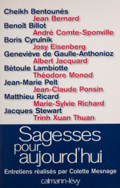 E-book, Sagesses pour aujourd'hui, Calmann-Lévy (réédition numérique FeniXX)