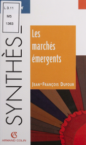 E-book, Les Marchés émergents, Armand Colin (réédition numérique FeniXX)