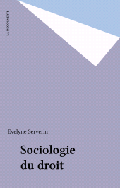 E-book, Sociologie du droit, La Découverte (réédition numérique FeniXX)