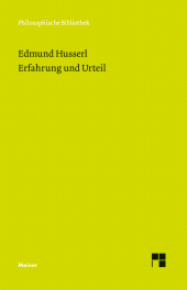 E-book, Erfahrung und Urteil : Untersuchungen zur Genealogie der Logik, Felix Meiner Verlag