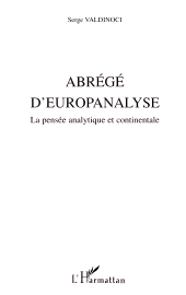 eBook, Abrégé d'europanalyse : La Pensée analytique et continentale, L'Harmattan