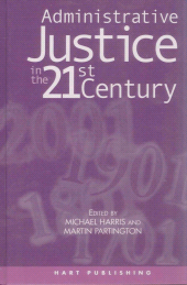 E-book, Administrative Justice in the 21st Century, Hart Publishing