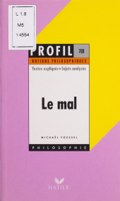 E-book, Le Mal, Hatier (réédition numérique FeniXX)