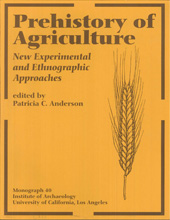 E-book, Prehistory of Agriculture : New Experimental and Ethnographic Approaches, ISD