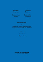 E-book, European Private Law, Kluwer Law International