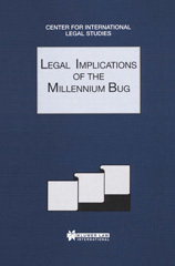 E-book, Legal Implications of the Millenium Bug, Wolters Kluwer