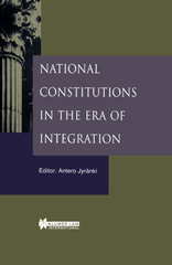 E-book, National Constitutions in the Era of Integration, Kluwer Law International