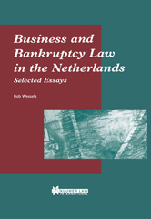 E-book, Business and Bankruptcy Law in the Netherlands : Selected Essays, Wolters Kluwer