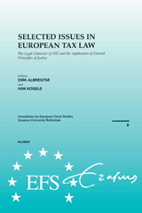 E-book, Selected Issues in European Tax Law, Kluwer Law International