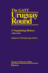 E-book, The GATT Uruguay Round : A Negotiating History (1986-1994), Wolters Kluwer