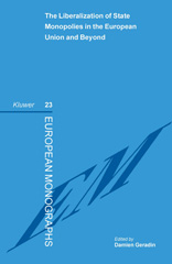 eBook, The Liberalization of State Monopolies in the European Union and Beyond, Wolters Kluwer
