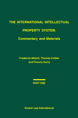 E-book, The International Intellectual Property System : Commentary and Materials, Wolters Kluwer