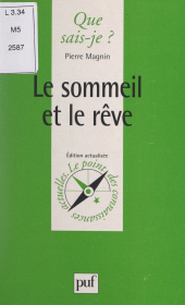 E-book, Le sommeil et le rêve, Presses universitaires de France (réédition numérique FeniXX)