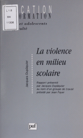 E-book, La Violence en milieu scolaire : Enfants et adolescents en difficulté, Presses universitaires de France (réédition numérique FeniXX)