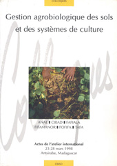 eBook, Gestion agrobiologique des sols et des systèmes de culture, Rasolo, François, Cirad