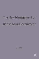 E-book, The New Management of British Local Governance, Red Globe Press