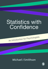 E-book, Statistics with Confidence : An Introduction for Psychologists, Smithson, Michael, Sage