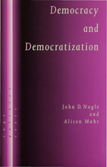 eBook, Democracy and Democratization : Post-Communist Europe in Comparative Perspective, Sage