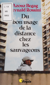 E-book, Du bon usage de la distance chez les sauvageons, Seuil (réédition numérique FeniXX)