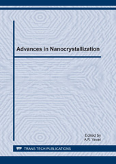 eBook, JMNM : Advances in Nanocrystallization, Trans Tech Publications Ltd