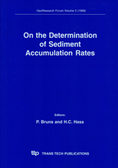 E-book, On the Determination of Sediment Accumulation Rates, Trans Tech Publications Ltd