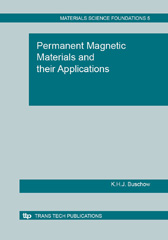 eBook, Permanent Magnetic Materials and their Applications, Trans Tech Publications Ltd