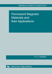 E-book, Permanent Magnetic Materials and their Applications, Buschow, K.H.J., Trans Tech Publications Ltd