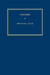 E-book, Œuvres complètes de Voltaire (Complete Works of Voltaire) 66 : Oeuvres de 1768 (II), Voltaire Foundation