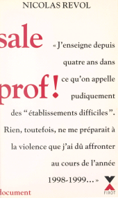 E-book, Sale prof !, XO éditions (réédition numérique FeniXX)