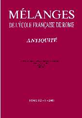 Article, L'area lateranense in età tardoantica e le origini del Patriarchio, École française de Rome