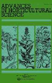 Issue, Advances in horticultural science [rivista dell'ortoflorofrutticoltura italiana] : 36, 2, 2022, Firenze University Press